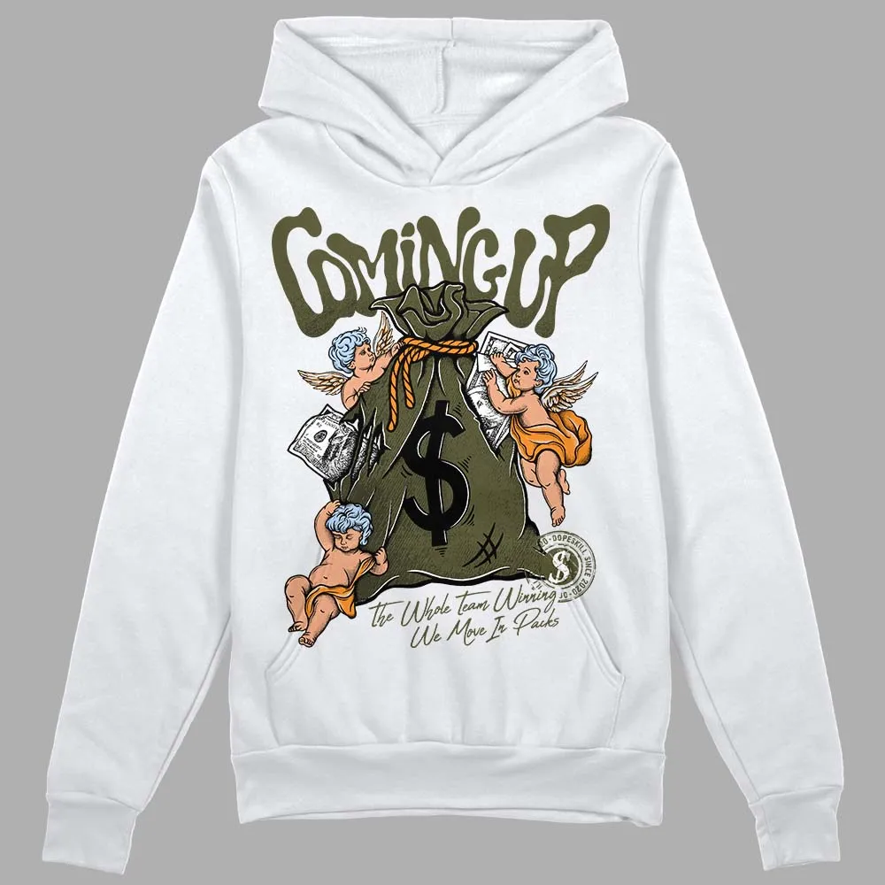 Olive 5s DopeSkill Hoodie Sweatshirt Money Bag Coming Up Graphic sold by DopeSkill