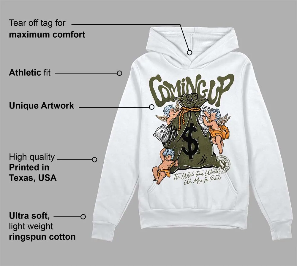 Olive 5s DopeSkill Hoodie Sweatshirt Money Bag Coming Up Graphic sold by DopeSkill product image thumbnail 3