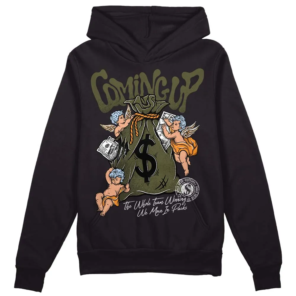 Olive 5s DopeSkill Hoodie Sweatshirt Money Bag Coming Up Graphic sold by DopeSkill product image thumbnail 2