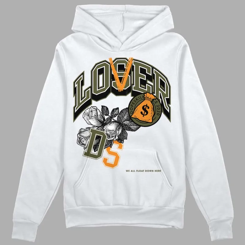 Olive 5s DopeSkill Hoodie Sweatshirt Loser Lover Graphic sold by DopeSkill
