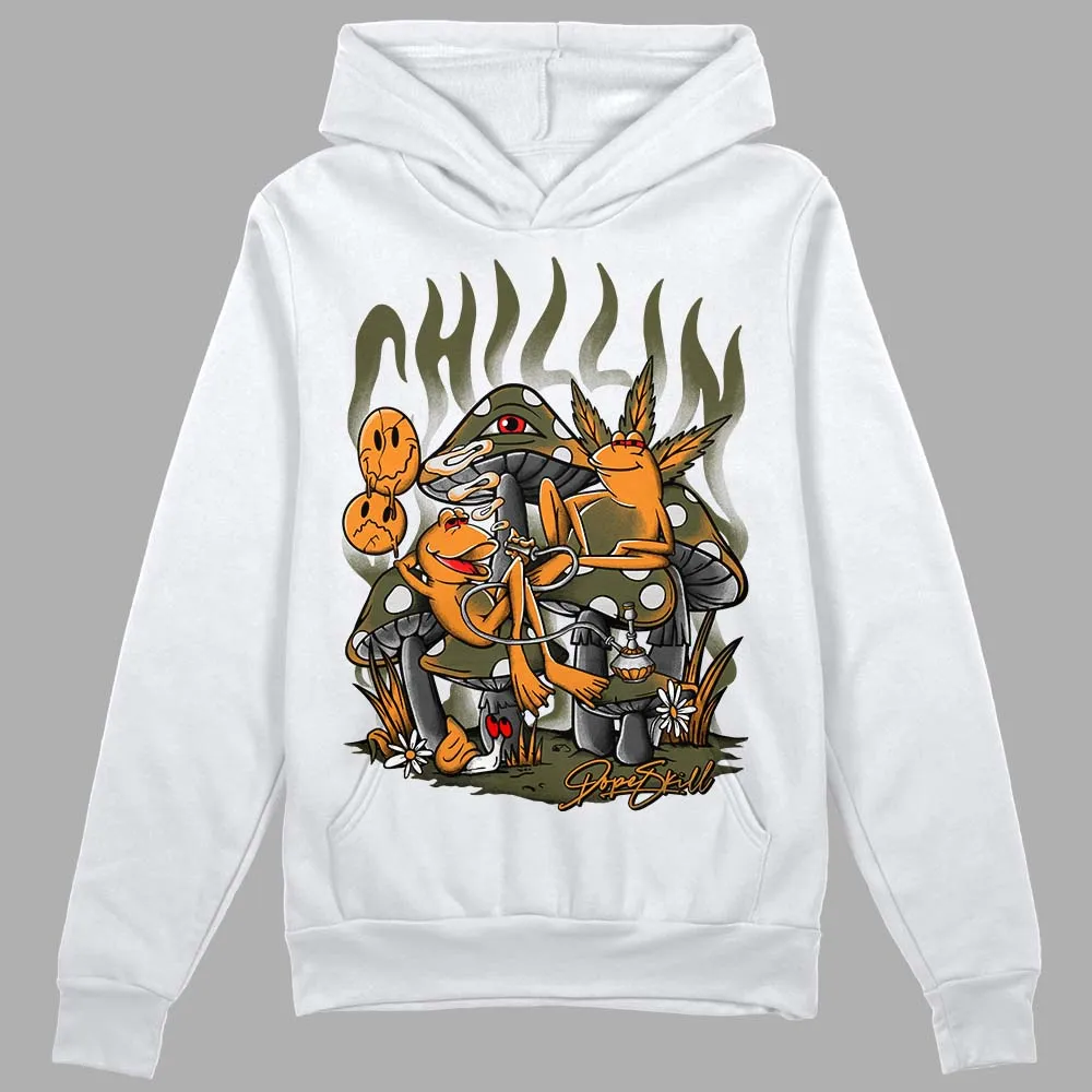 Olive 5s DopeSkill Hoodie Sweatshirt Chillin Graphic sold by DopeSkill