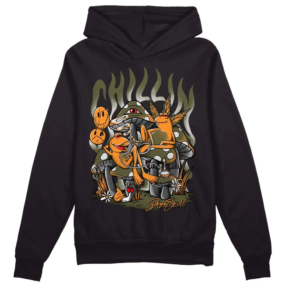 Olive 5s DopeSkill Hoodie Sweatshirt Chillin Graphic sold by DopeSkill product image thumbnail 2