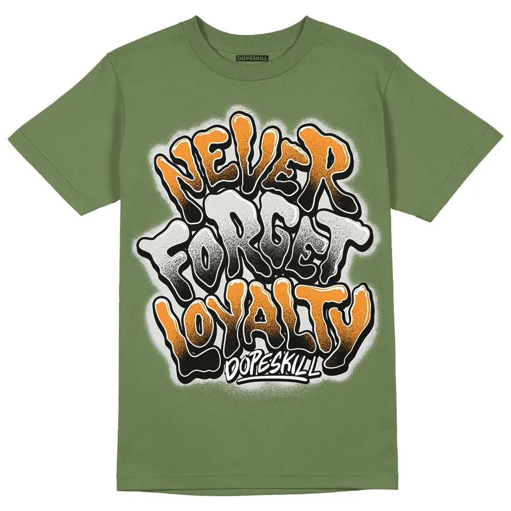 Olive 5s DopeSkill Olive T-shirt Never Forget Loyalty Graphic sold by DopeSkill