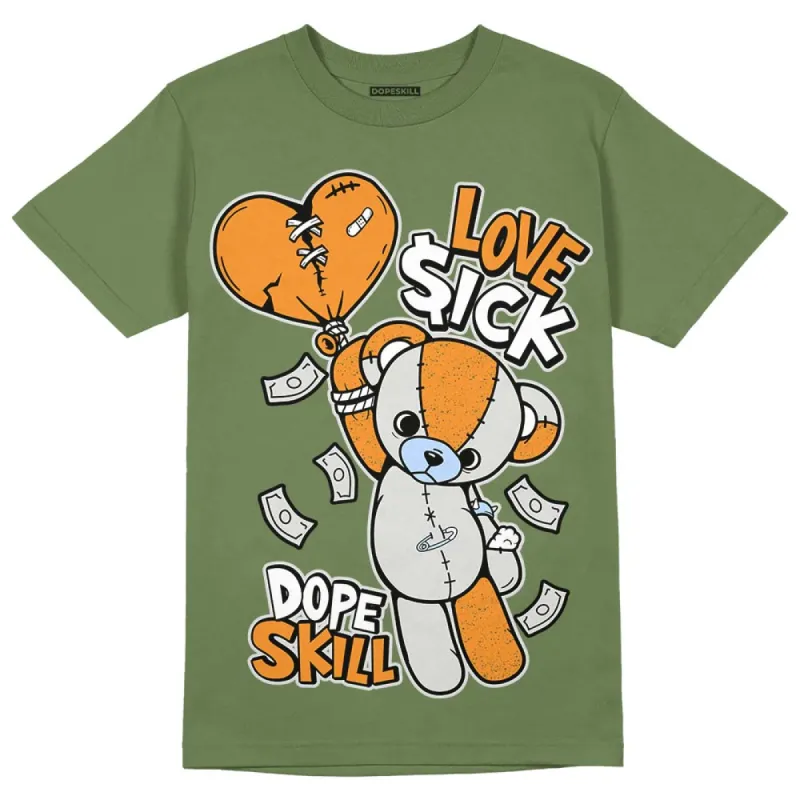 Olive 5s DopeSkill Olive T-shirt Love Sick Graphic sold by DopeSkill