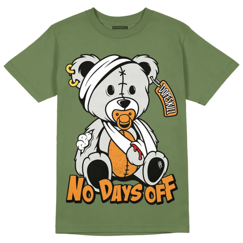 Olive 5s DopeSkill Olive T-shirt Hurt Bear Graphic sold by DopeSkill