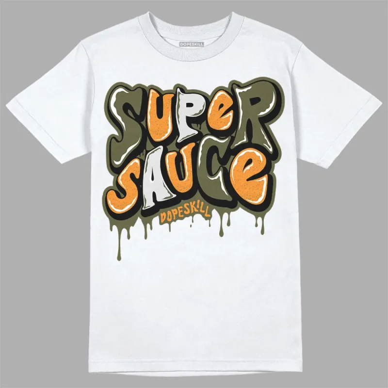 Olive 5s DopeSkill T-Shirt Super Sauce Graphic made by DopeSkill