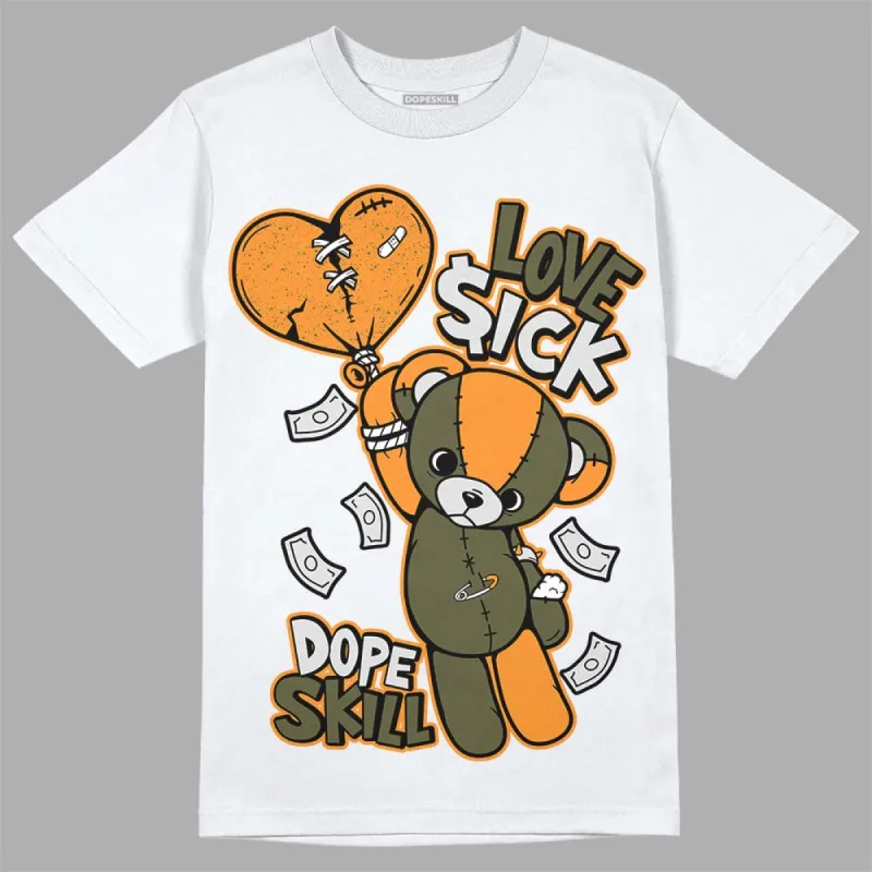 Olive 5s DopeSkill T-Shirt Love Sick Graphic sold by DopeSkill