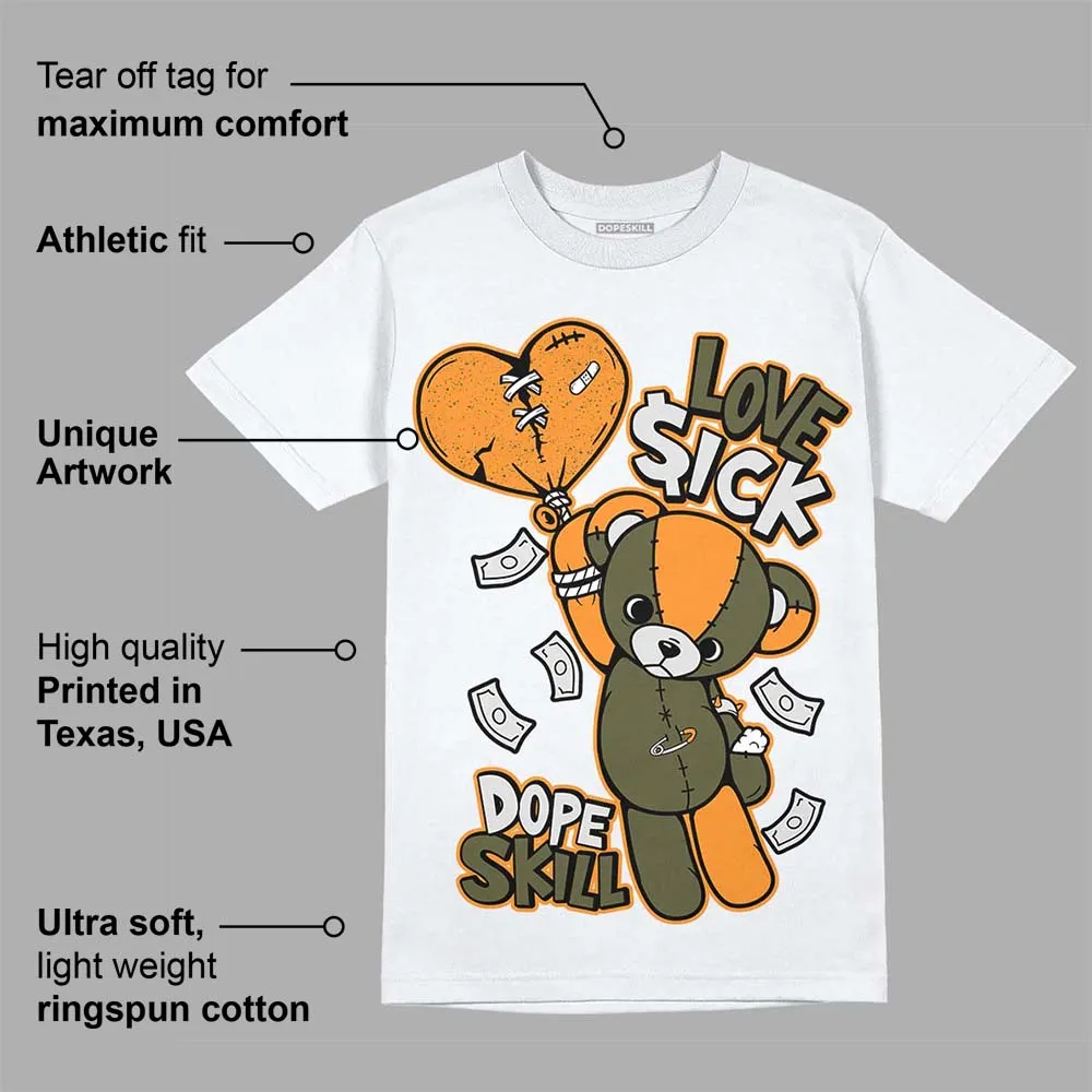Olive 5s DopeSkill T-Shirt Love Sick Graphic sold by DopeSkill product image thumbnail 3