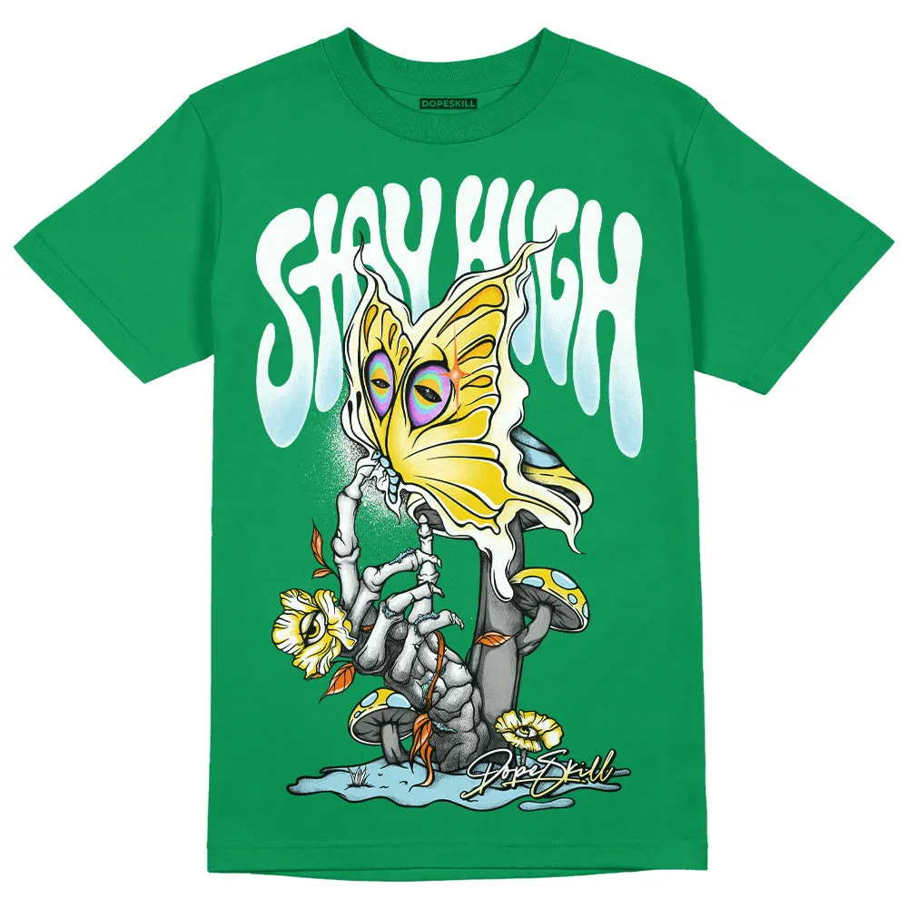Lucky Green 5s DopeSkill Green T-shirt Stay High Graphic sold by DopeSkill