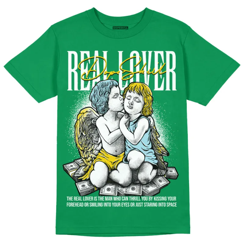 Lucky Green 5s DopeSkill Green T-shirt Real Lover Graphic sold by DopeSkill