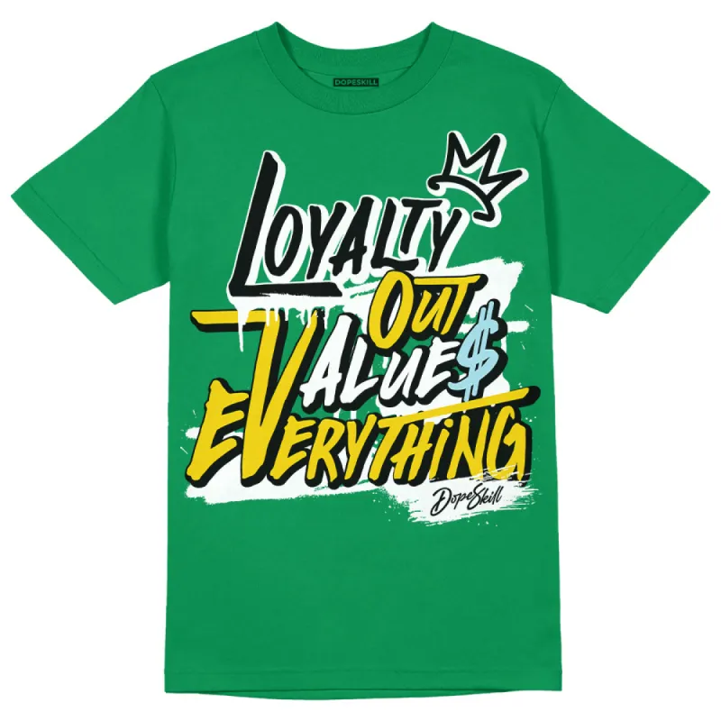 Lucky Green 5s DopeSkill Green T-shirt LOVE Graphic sold by DopeSkill