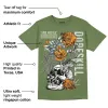 Olive 5s DopeSkill Olive T-shirt Side Hustle Graphic sold by DopeSkill