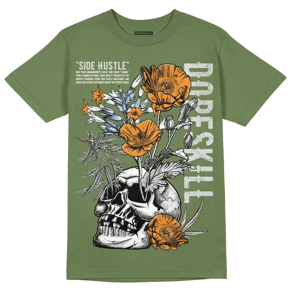 Olive 5s DopeSkill Olive T-shirt Side Hustle Graphic sold by DopeSkill