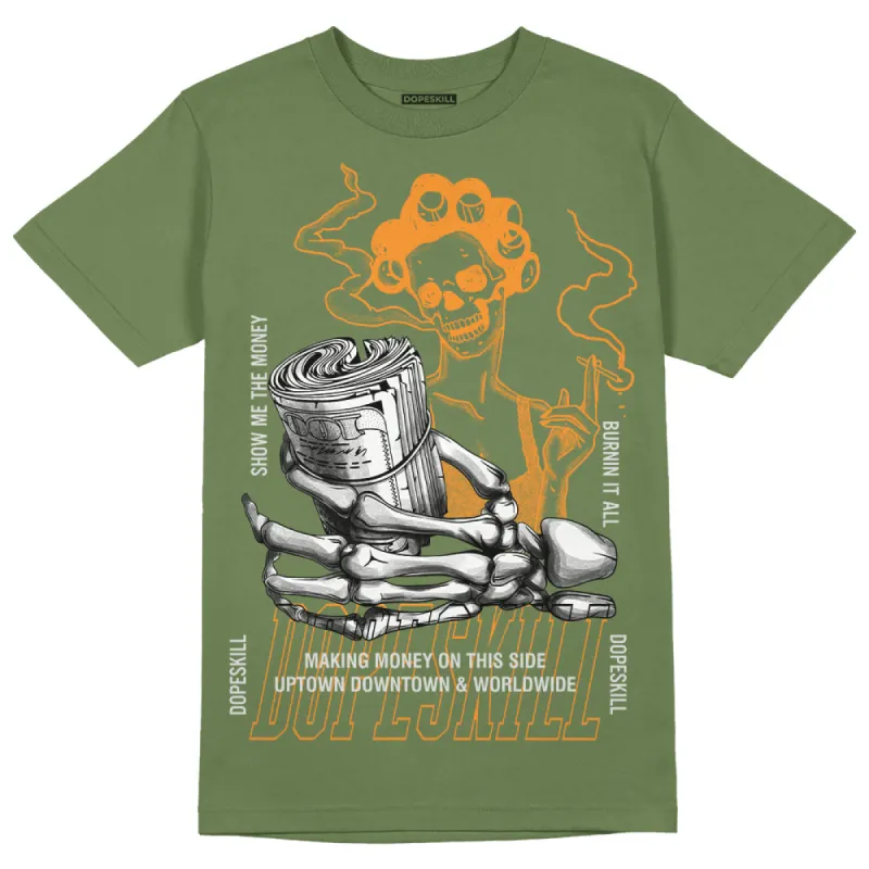 Olive 5s DopeSkill Olive T-shirt Show Me The Money Graphic sold by DopeSkill