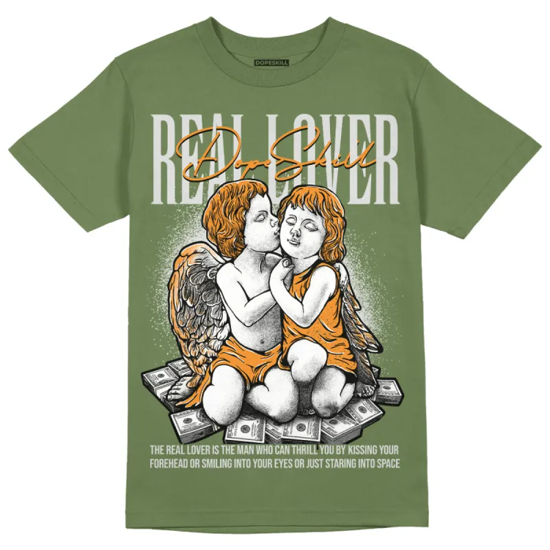 Olive 5s DopeSkill Olive T-shirt Real Lover Graphic sold by DopeSkill