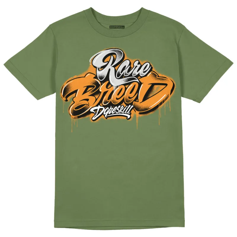 Olive 5s DopeSkill Olive T-shirt Rare Breed Type Graphic sold by DopeSkill