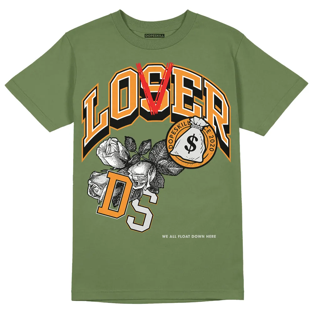Olive 5s DopeSkill Olive T-shirt Loser Lover Graphic sold by DopeSkill