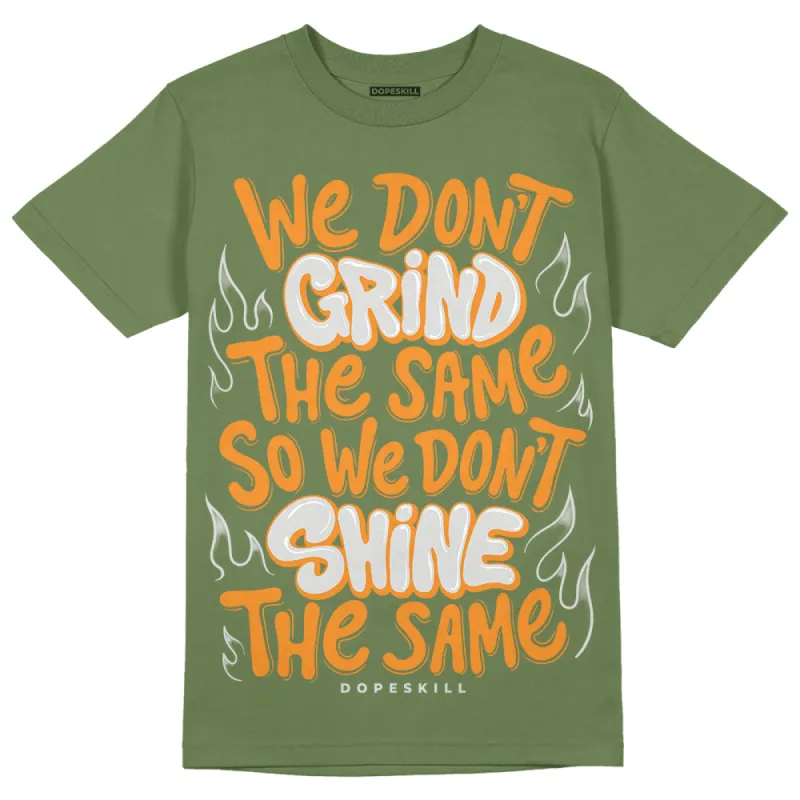 Olive 5s DopeSkill Olive T-shirt Grind Shine Graphic sold by DopeSkill