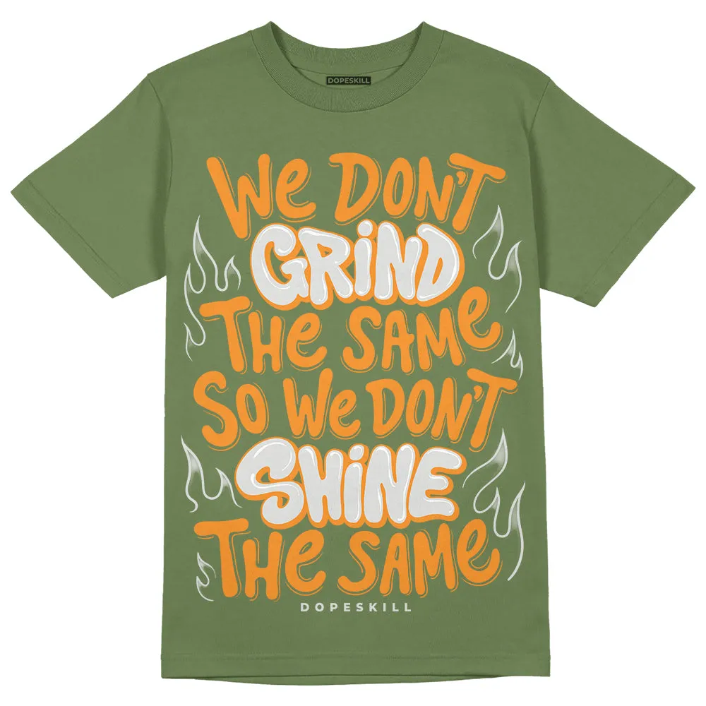 Olive 5s DopeSkill Olive T-shirt Grind Shine Graphic sold by DopeSkill