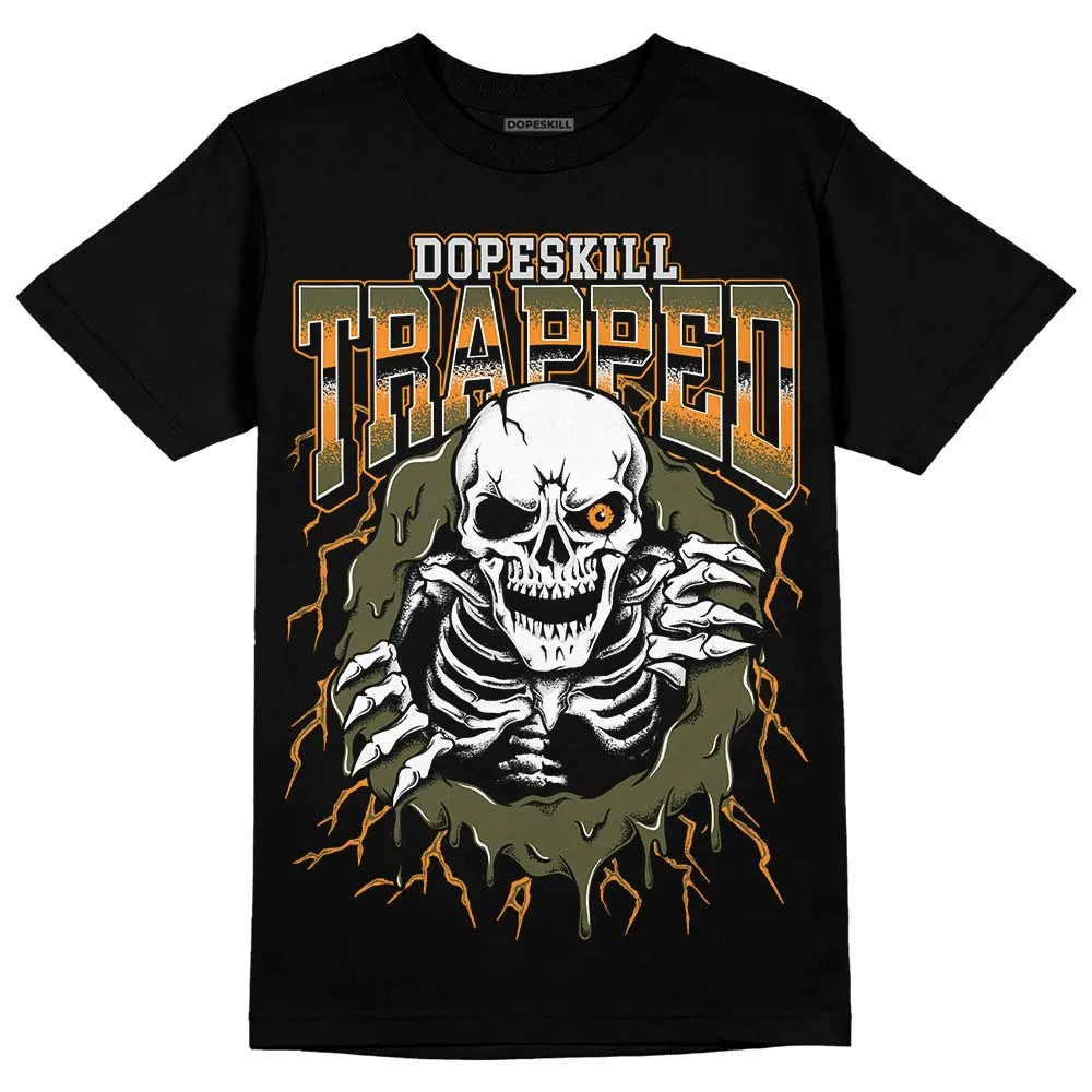 Olive 5s DopeSkill T-Shirt Trapped Halloween Graphic sold by DopeSkill product image thumbnail 2