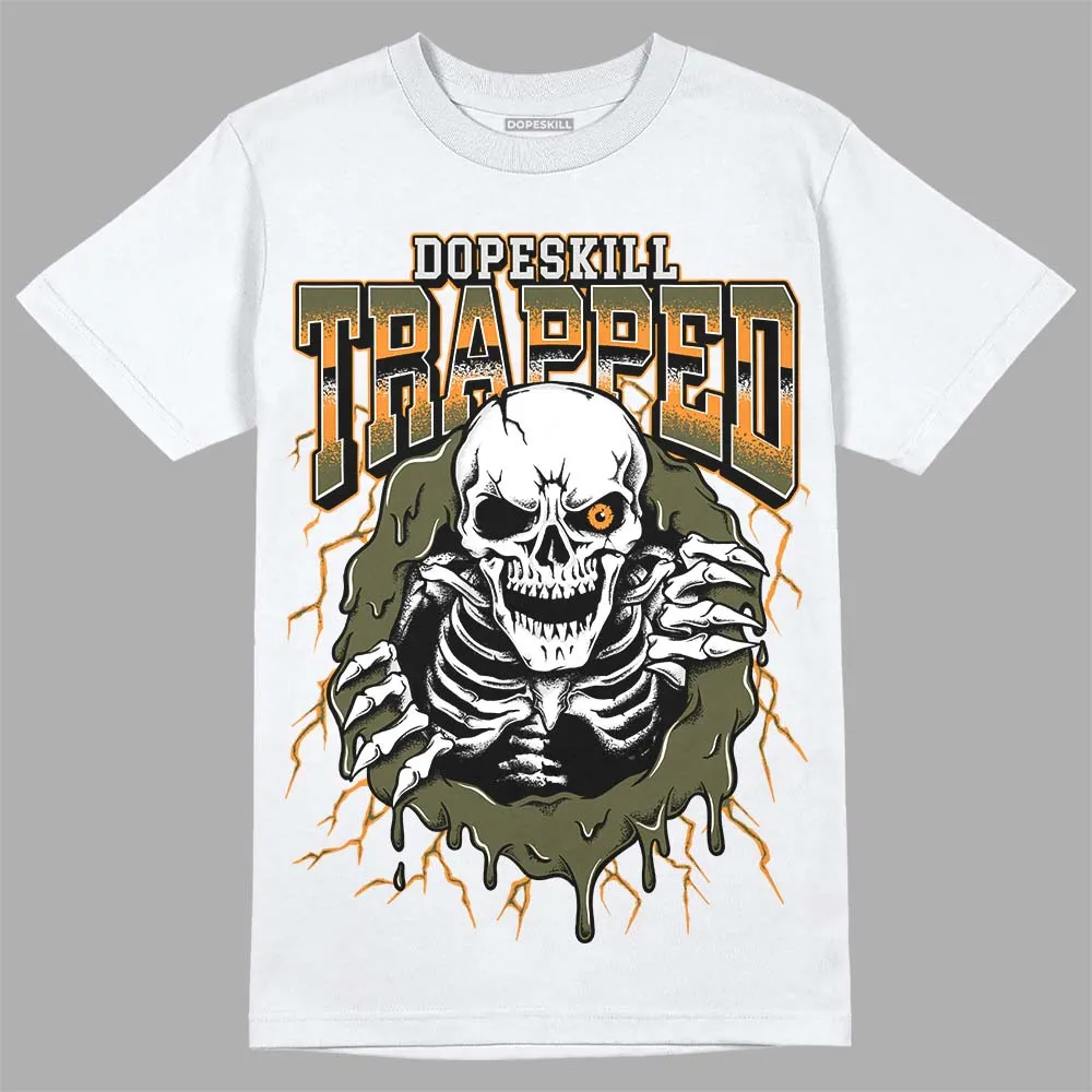 Olive 5s DopeSkill T-Shirt Trapped Halloween Graphic sold by DopeSkill