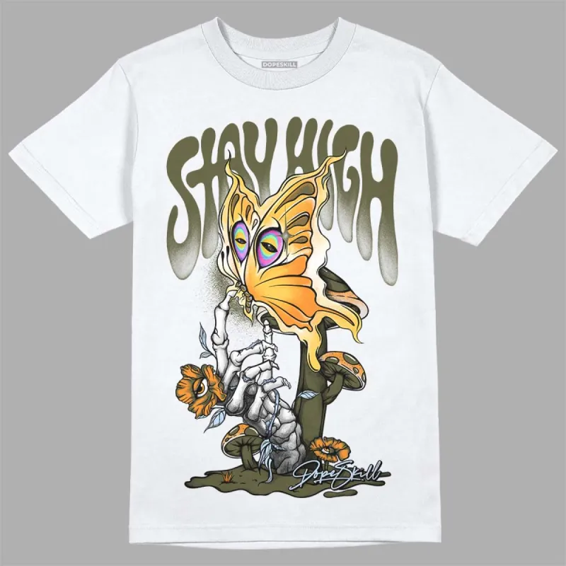 Olive 5s DopeSkill T-Shirt Stay High Graphic sold by DopeSkill