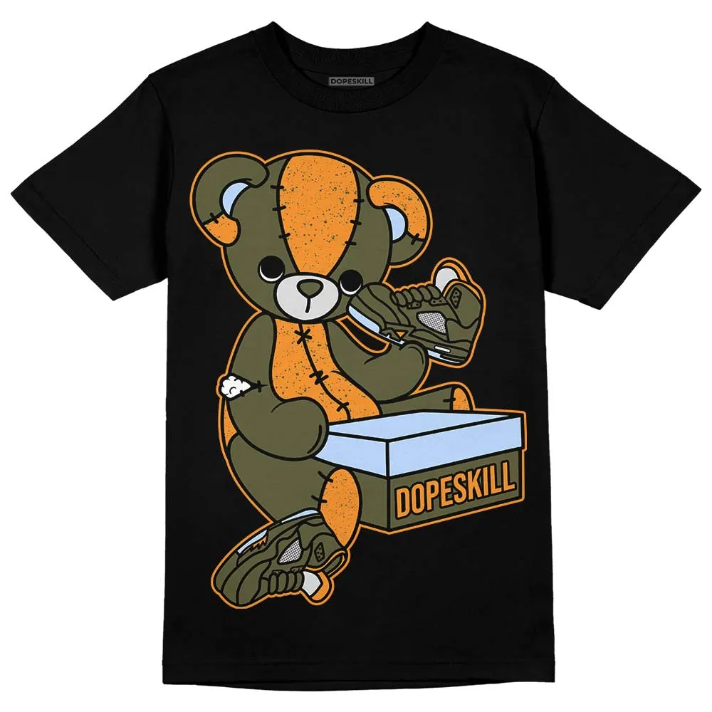 Olive 5s DopeSkill T-Shirt Sneakerhead BEAR Graphic sold by DopeSkill product image thumbnail 2
