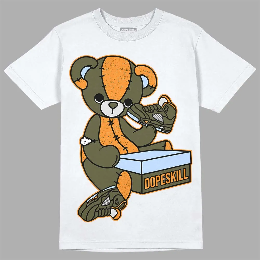 Olive 5s DopeSkill T-Shirt Sneakerhead BEAR Graphic sold by DopeSkill