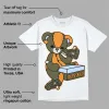 Olive 5s DopeSkill T-Shirt Sneakerhead BEAR Graphic sold by DopeSkill