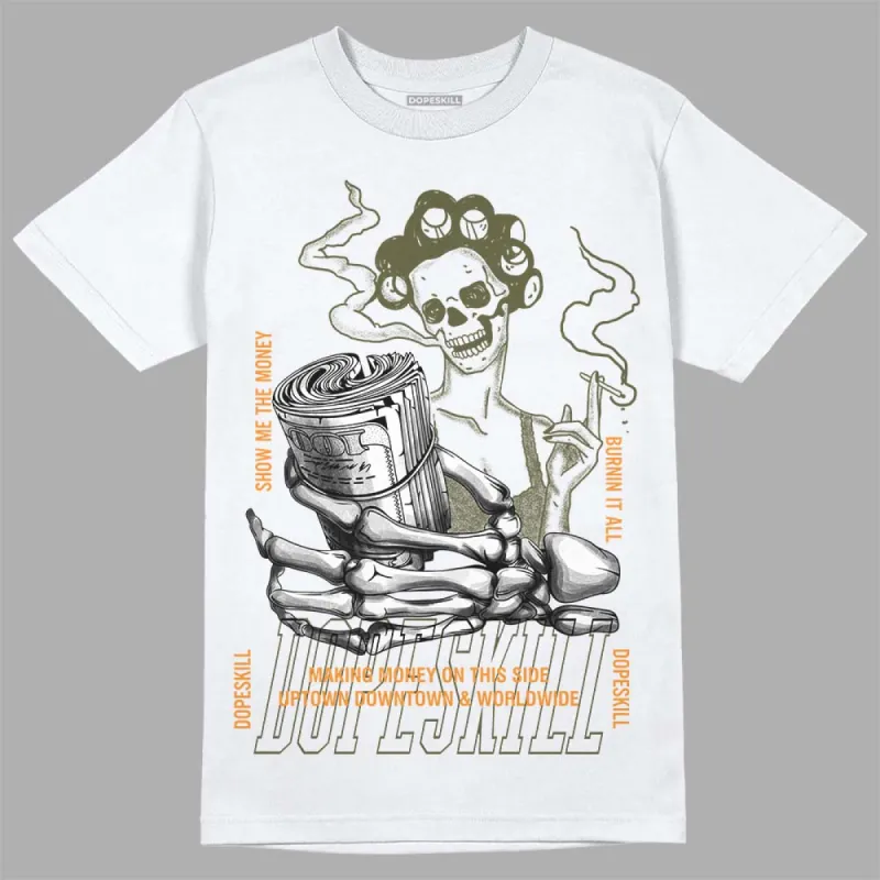 Olive 5s DopeSkill T-Shirt Show Me The Money Graphic sold by DopeSkill