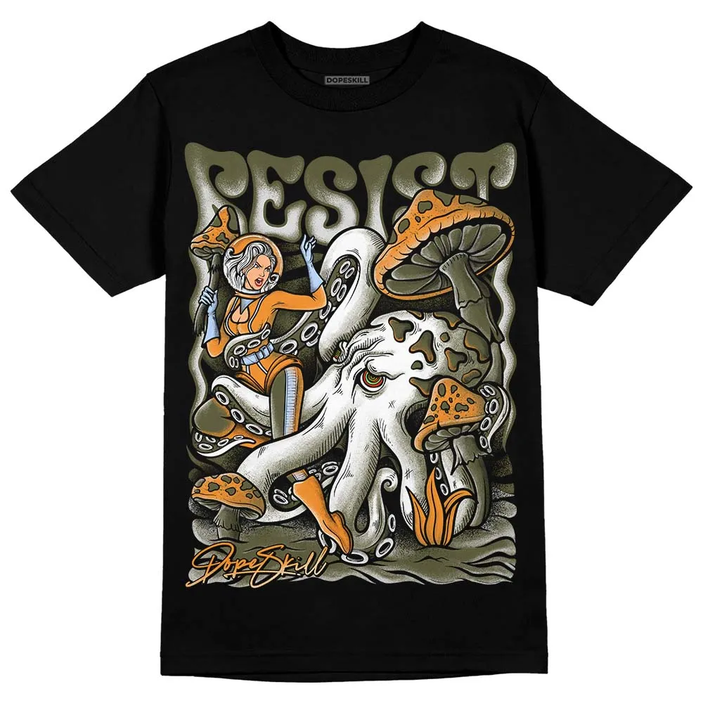 Olive 5s DopeSkill T-Shirt Resist Graphic sold by DopeSkill product image thumbnail 2