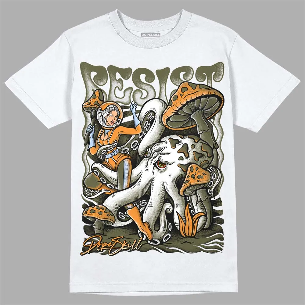 Olive 5s DopeSkill T-Shirt Resist Graphic sold by DopeSkill