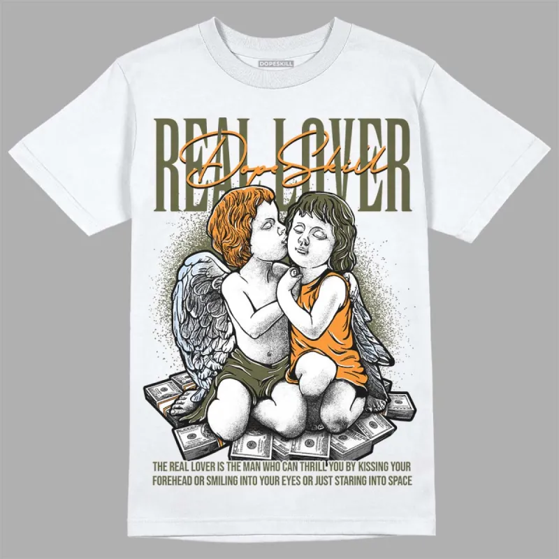 Olive 5s DopeSkill T-Shirt Real Lover Graphic sold by DopeSkill