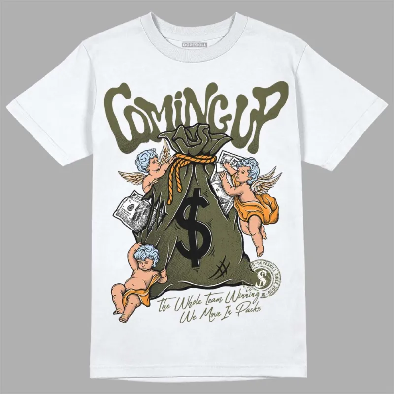 Olive 5s DopeSkill T-Shirt Money Bag Coming Up Graphic sold by DopeSkill