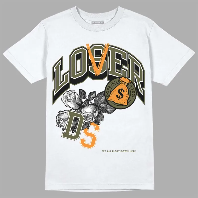 Olive 5s DopeSkill T-Shirt Loser Lover Graphic sold by DopeSkill