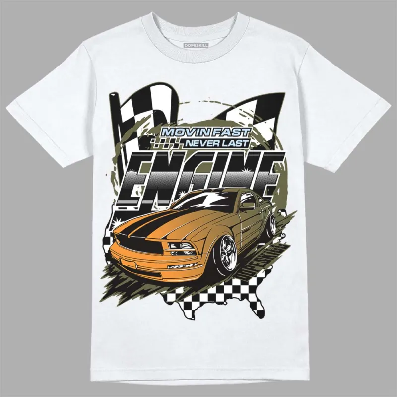 Olive 5s DopeSkill T-Shirt ENGINE Tshirt Graphic sold by DopeSkill