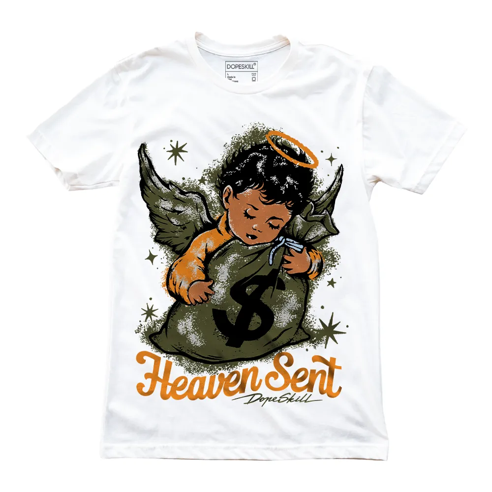 Olive 5s DopeSkill T-Shirt Heaven Sent Graphic sold by DopeSkill