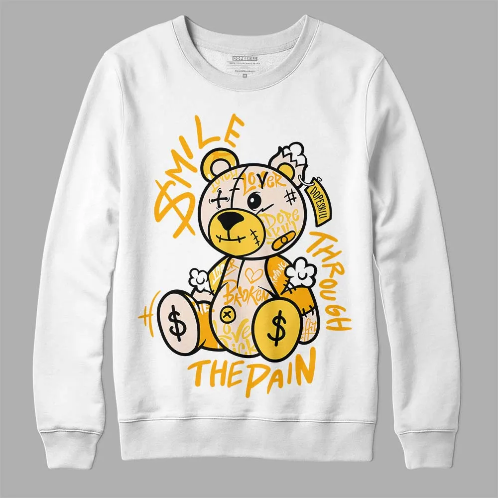 Sail 4s DopeSkill Sweatshirt Smile Through The Pain Graphic sold by DopeSkill product image thumbnail 2