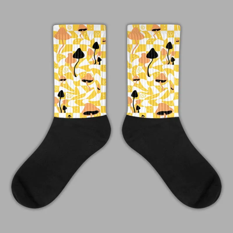 Sail 4s DopeSkill Sublimated Socks Mushroom Graphic sold by DopeSkill