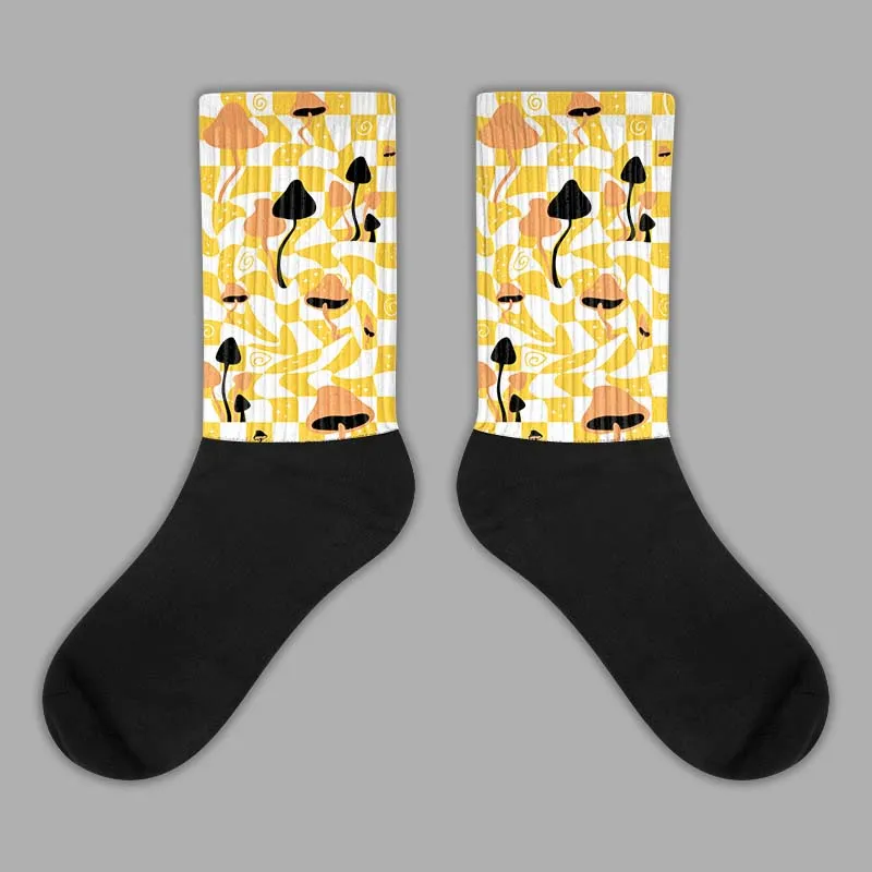 Sail 4s DopeSkill Sublimated Socks Mushroom Graphic sold by DopeSkill