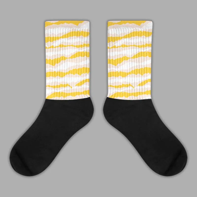 Sail 4s DopeSkill Sublimated Socks Abstract Tiger Graphic sold by DopeSkill