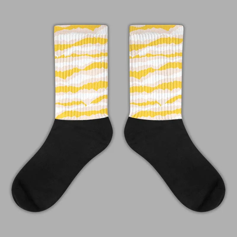 Sail 4s DopeSkill Sublimated Socks Abstract Tiger Graphic sold by DopeSkill