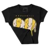 Sail 4s DopeSkill Women's Crop Top Slime Drip Heart Graphic sold by DopeSkill