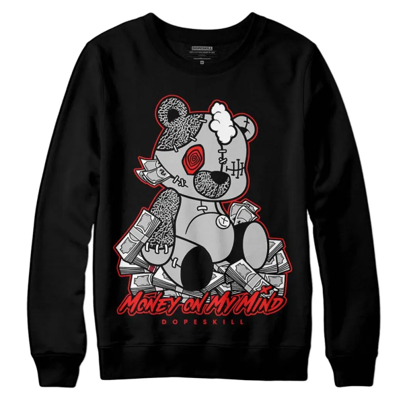 AJ Spizike Bred DopeSkill Sweatshirt MOMM Bear Graphic sold by DopeSkill