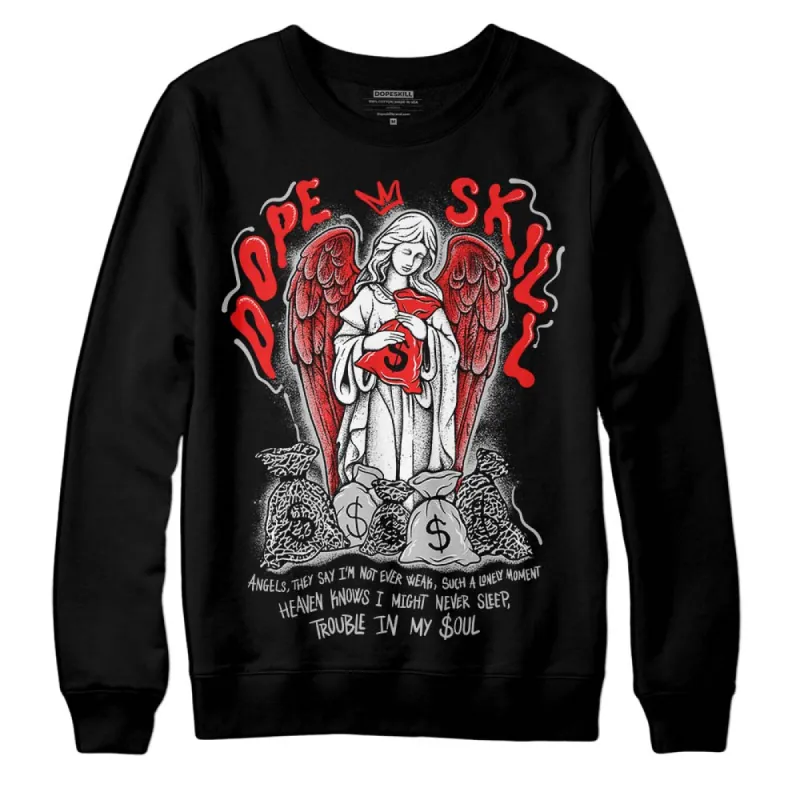AJ Spizike Bred DopeSkill Sweatshirt Angels Graphic sold by DopeSkill