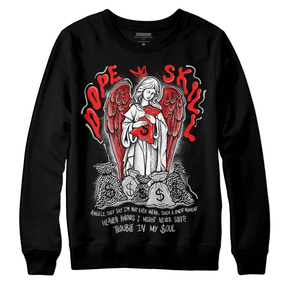 AJ Spizike Bred DopeSkill Sweatshirt Angels Graphic sold by DopeSkill