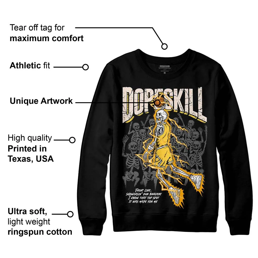 Sail 4s DopeSkill Sweatshirt Thunder Dunk Graphic sold by DopeSkill product image thumbnail 3