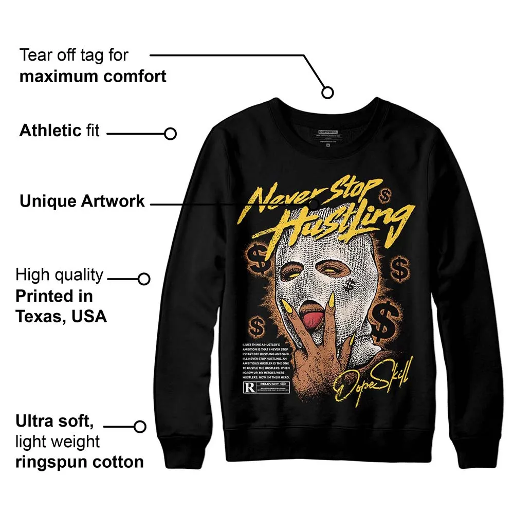 Sail 4s DopeSkill Sweatshirt Never Stop Hustling Graphic sold by DopeSkill product image thumbnail 3