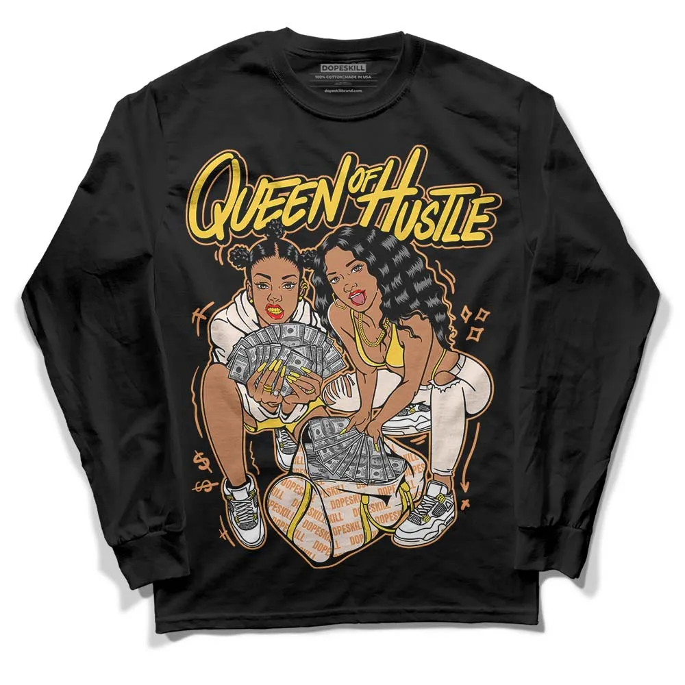 Sail 4s DopeSkill Long Sleeve T-Shirt Queen Of Hustle Graphic sold by DopeSkill