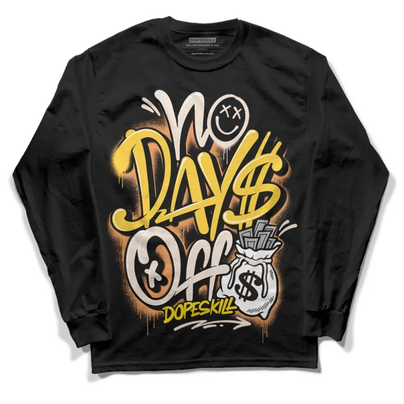 Sail 4s DopeSkill Long Sleeve T-Shirt No Days Off Graphic sold by DopeSkill